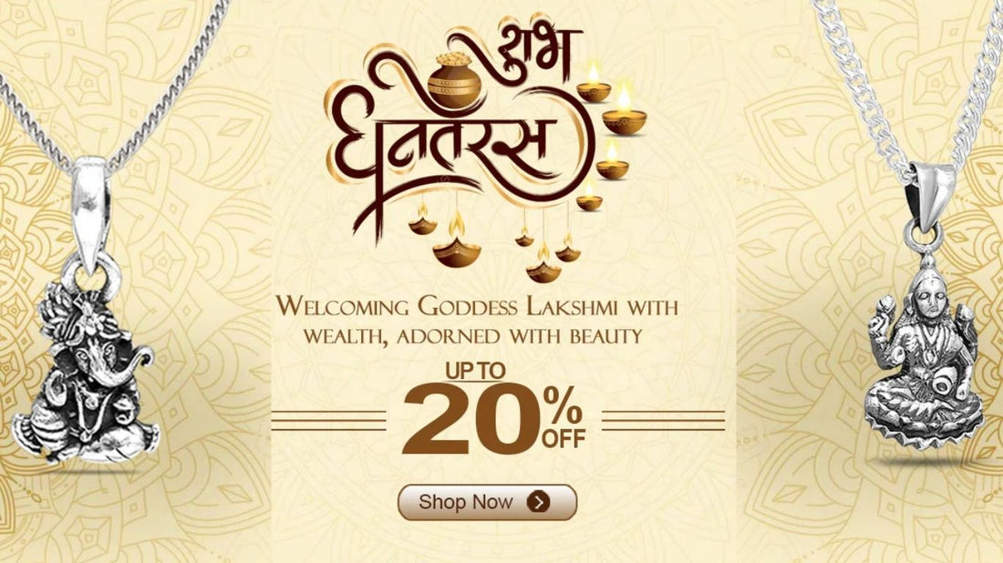 Why Wear Silver Jewellery on Dhanteras
