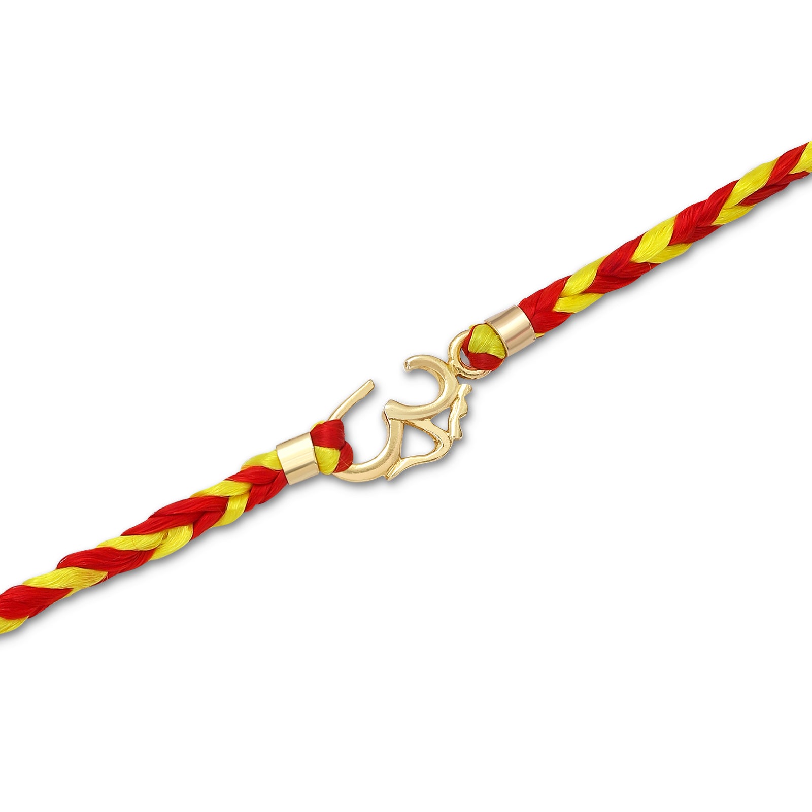 Pure 925 Silver Rakhi - Shielding With Om Serenity - Tweov Jewels