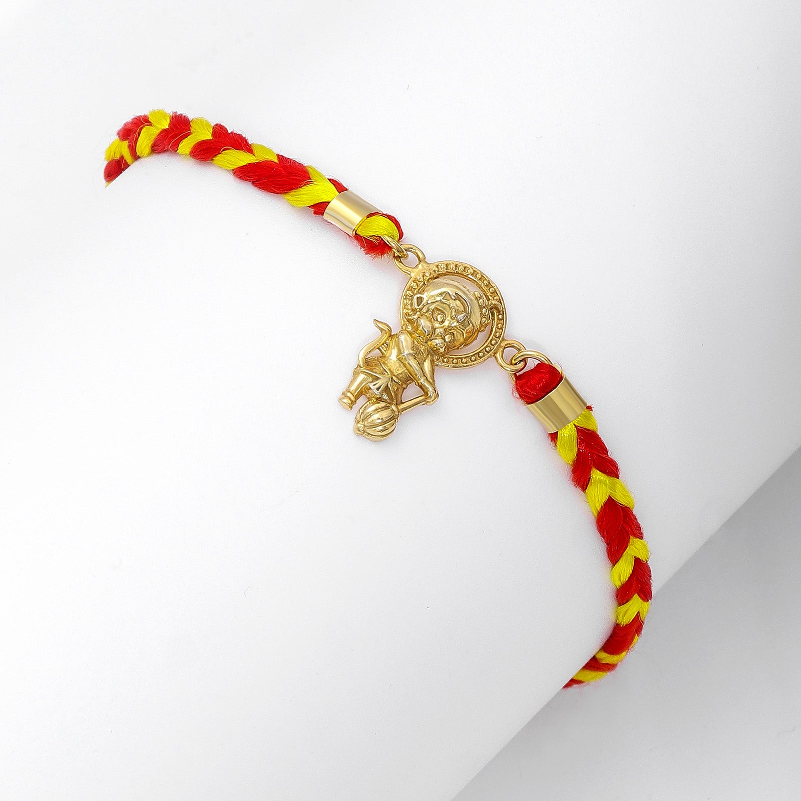 Pure Silver Baby Hanuman Rakhi - Emblem of Loyalty - Tweov Jewels