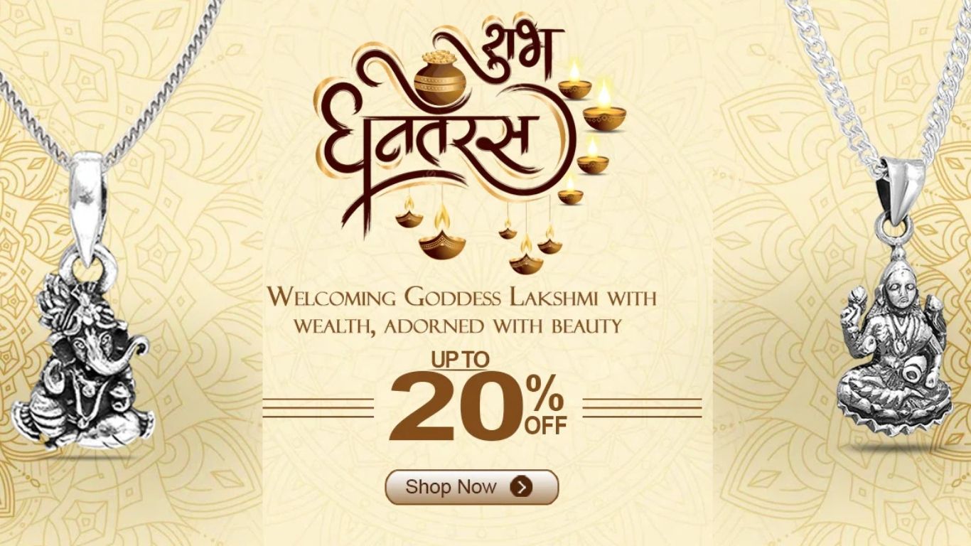 Why Wear Silver Jewellery on Dhanteras