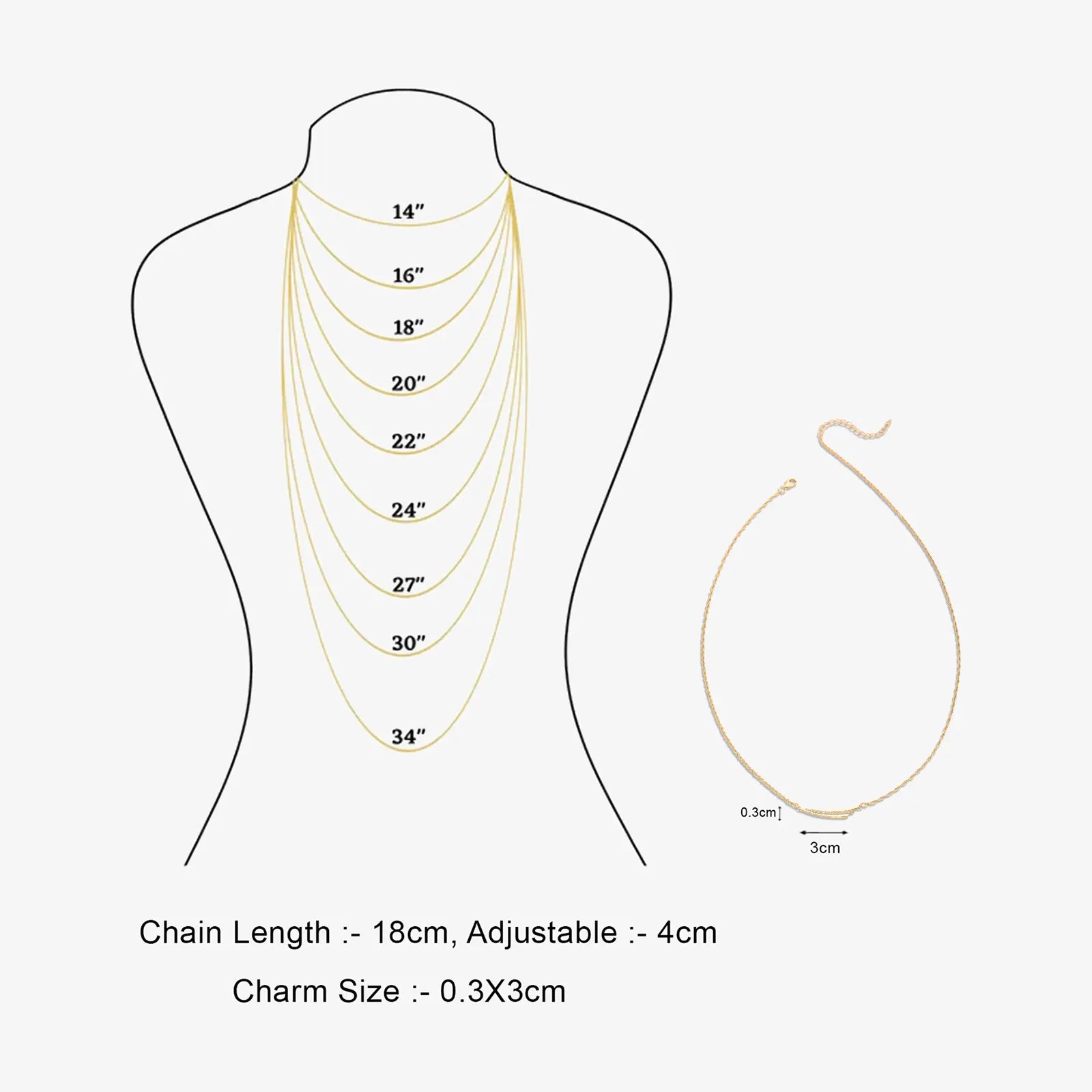 Gold Plated Double Bar Silver Necklace - Tweov Jewels