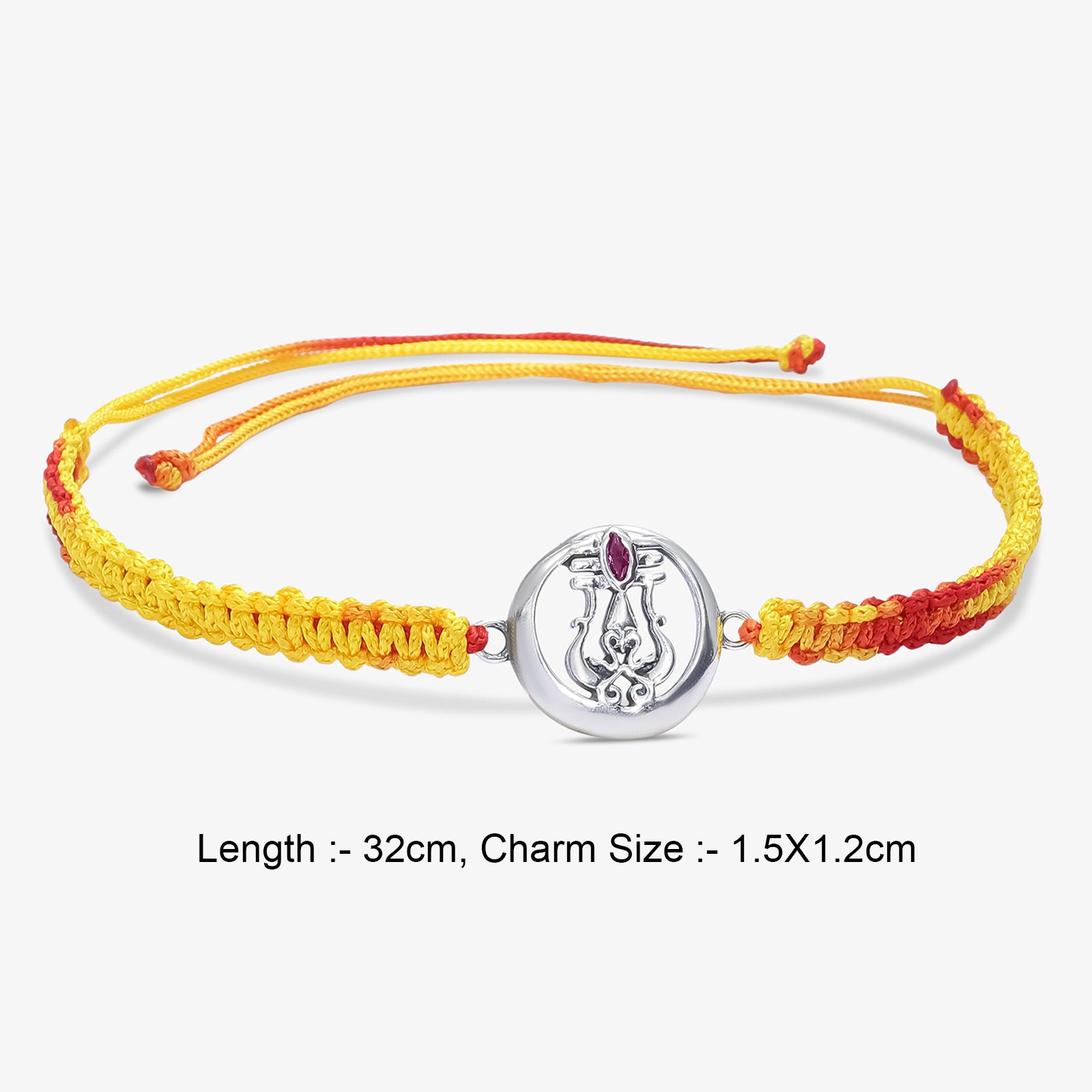 Trendy Shiva Trishul Rakhi for Brother - Tweov Jewels