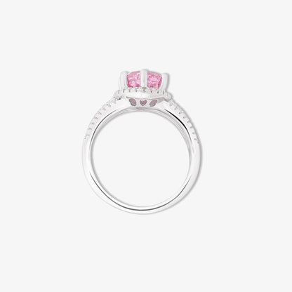 Pink Sapphire Silver Ring for Women - Tweov Jewels