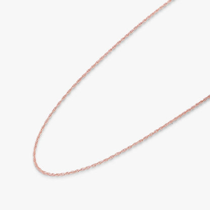 Rose Gold Silver Lariat Bar Chain - Tweov Jewels