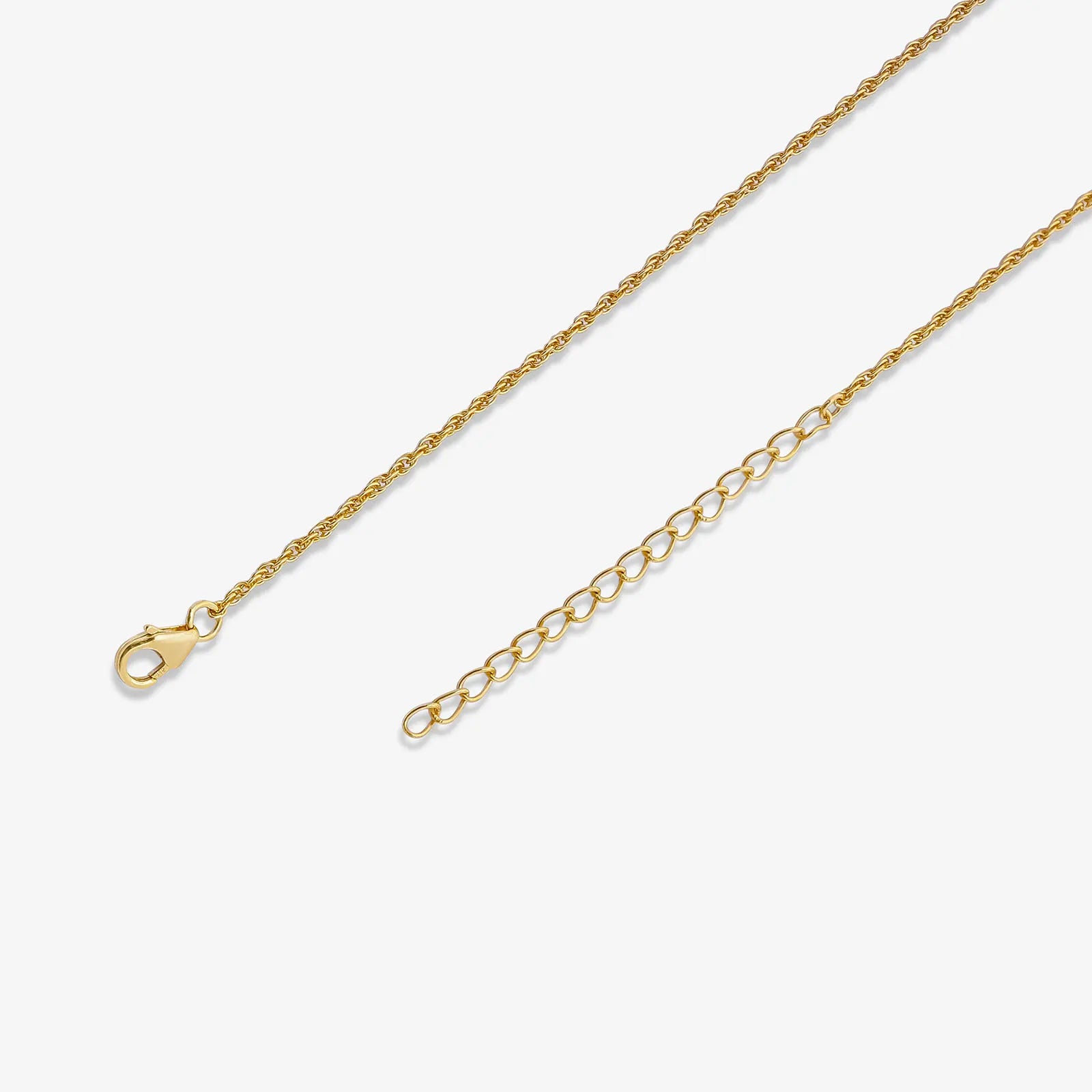 Gold Plated Double Bar Silver Necklace - Tweov Jewels