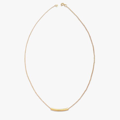 Pure 925 Silver Necklace - Elegant Gold Plated String Chain - Tweov Jewels