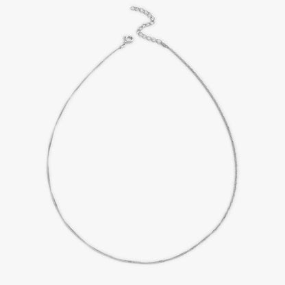 Silver Twisted Rope Chain - Tweov Jewels