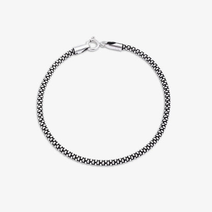 Handcrafted Silver Chain Bracelet - Tweov Jewels