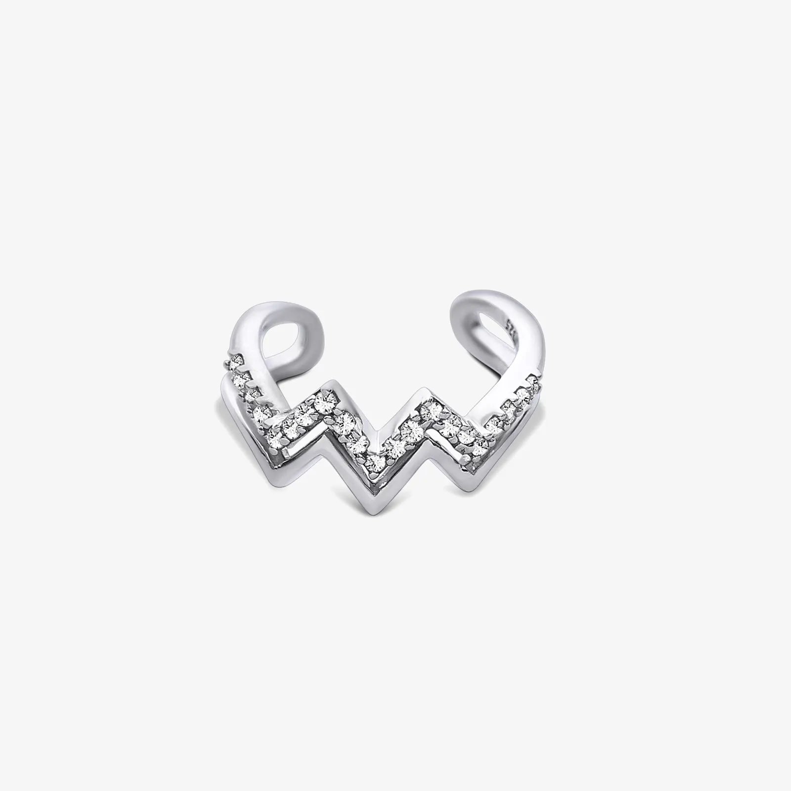Silver Wave Ring for Women - Tweov Jewels