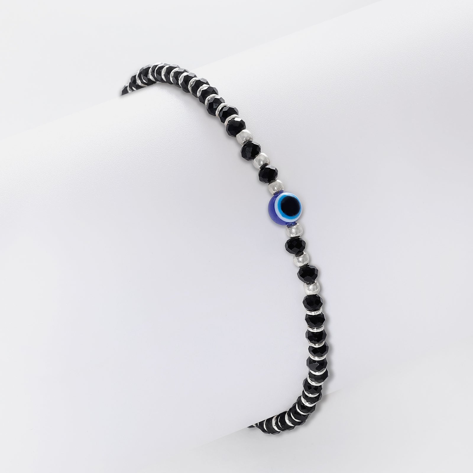 Evil Eye Crystal Bracelet for Women – 925 Sterling Silver - Tweov Jewels