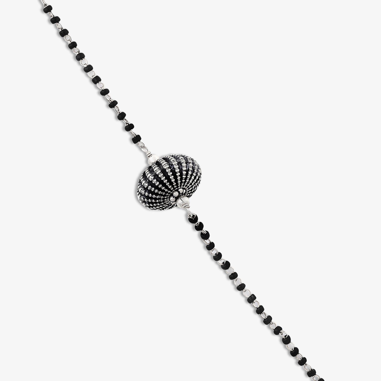 Oxidized Charm Bracelet for Women – 925 Sterling Silver Oxidized Finish - Tweov Jewels
