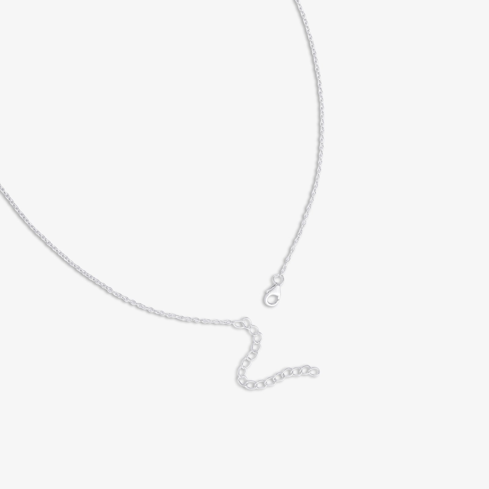 Floral Branch Ruby Silver Necklace - Tweov Jewels
