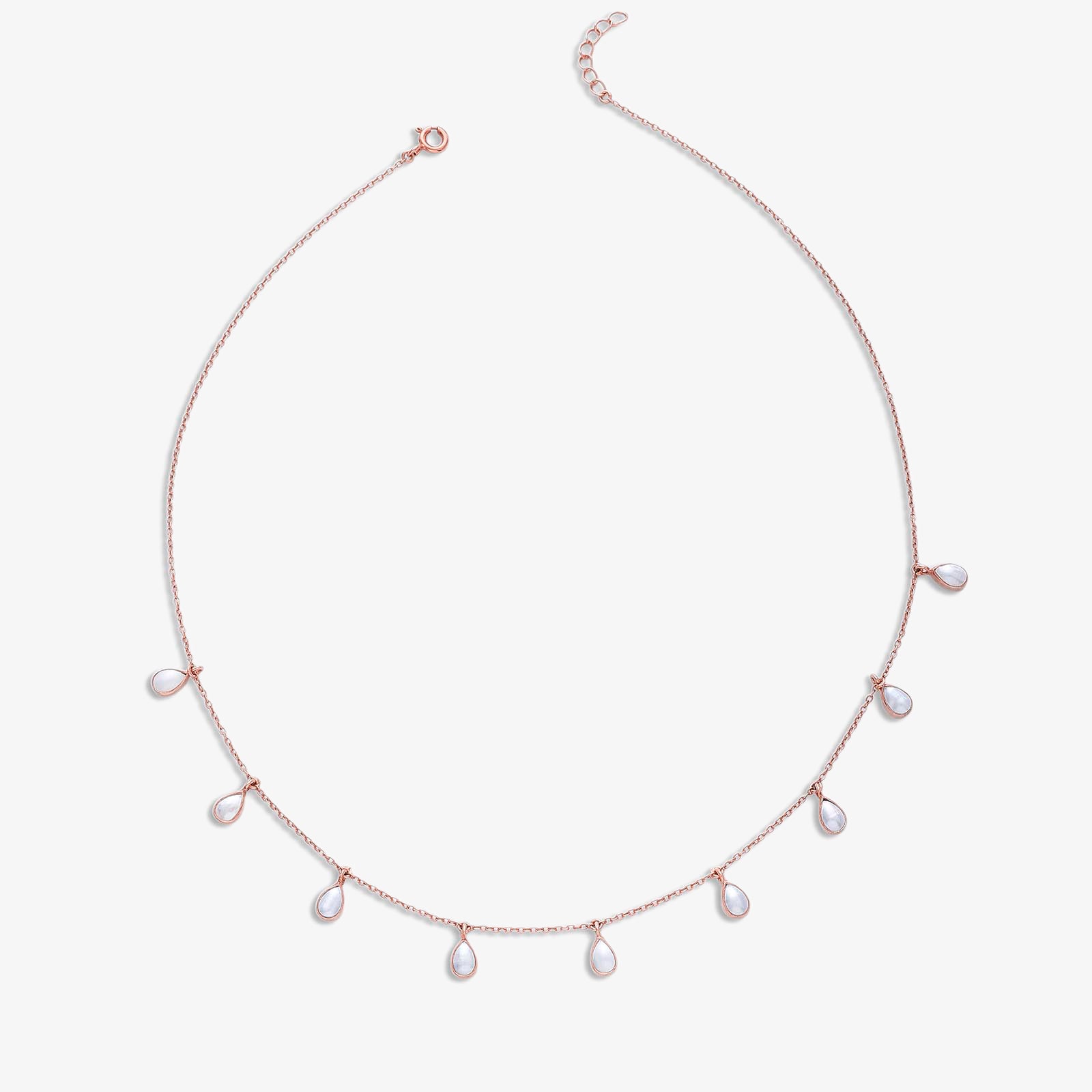 Gold Plated Drop Pearl Necklace - Tweov Jewels