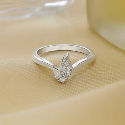 Butterfly Wings Silver Ring - Tweov Jewels