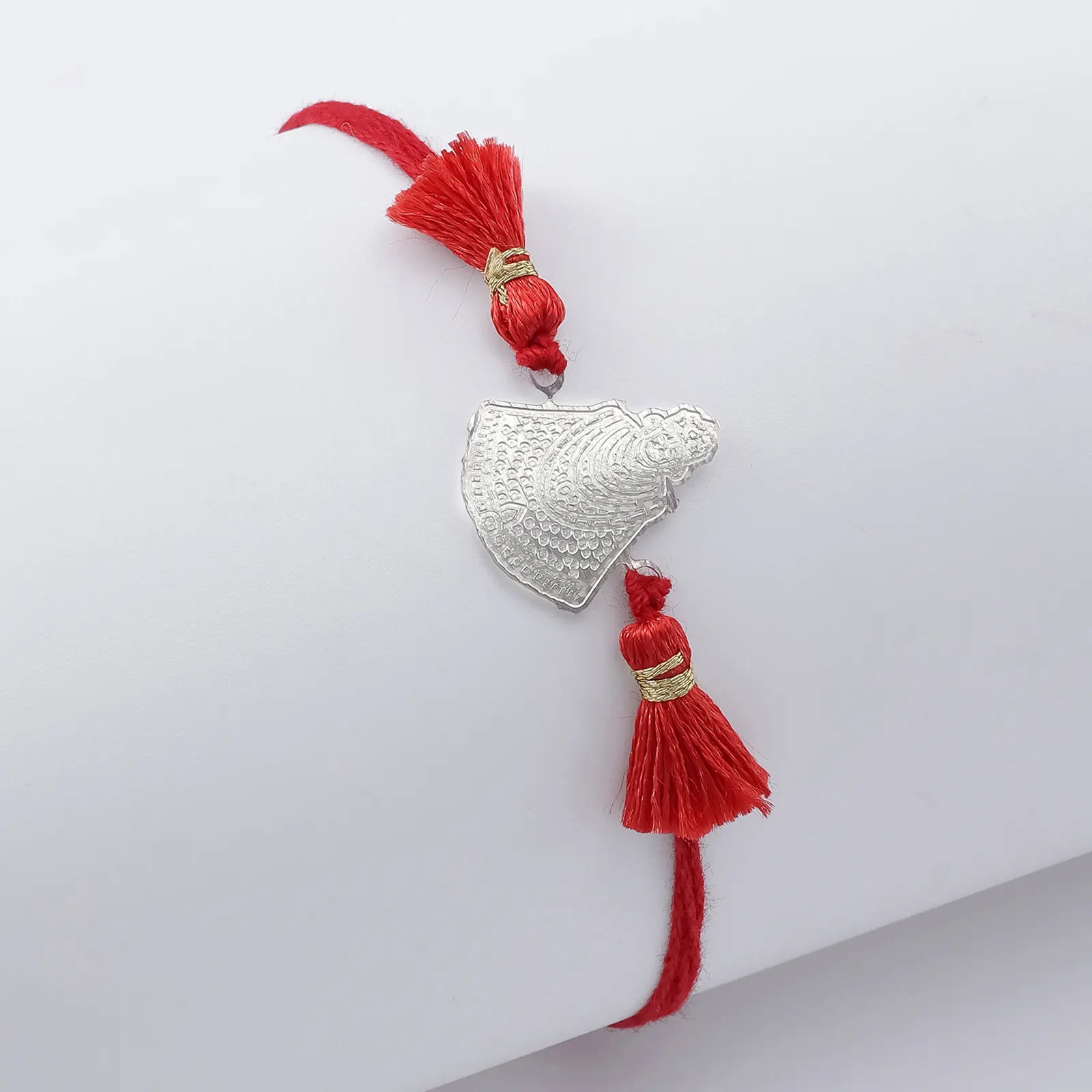 Jai Shri Ram Silver Rakhi for Brother (Pack of Three) - Tweov Jewels