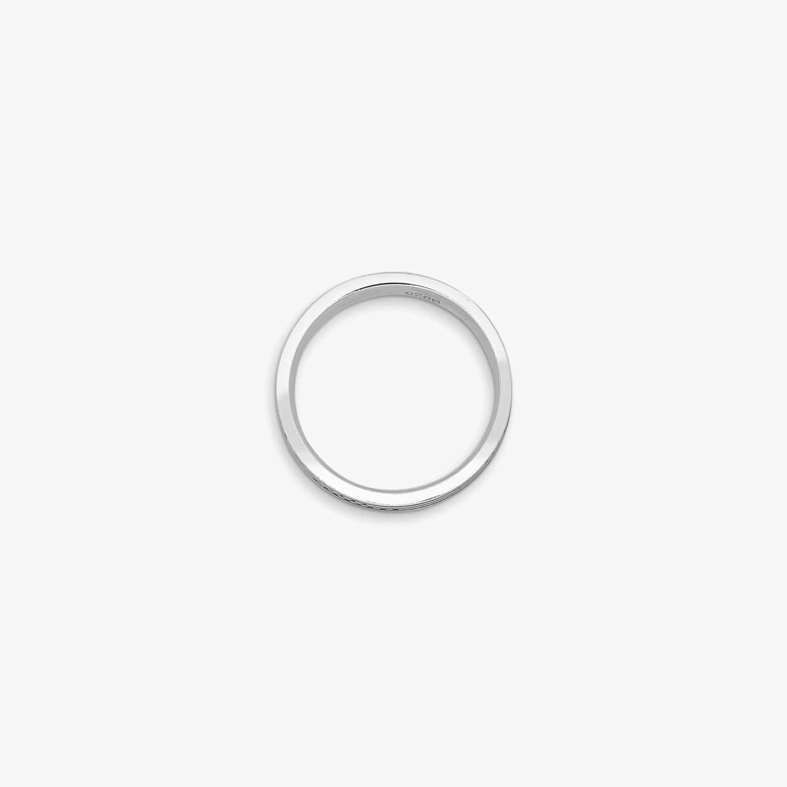 Oxidized Silver Designer Band Ring - Tweov Jewels