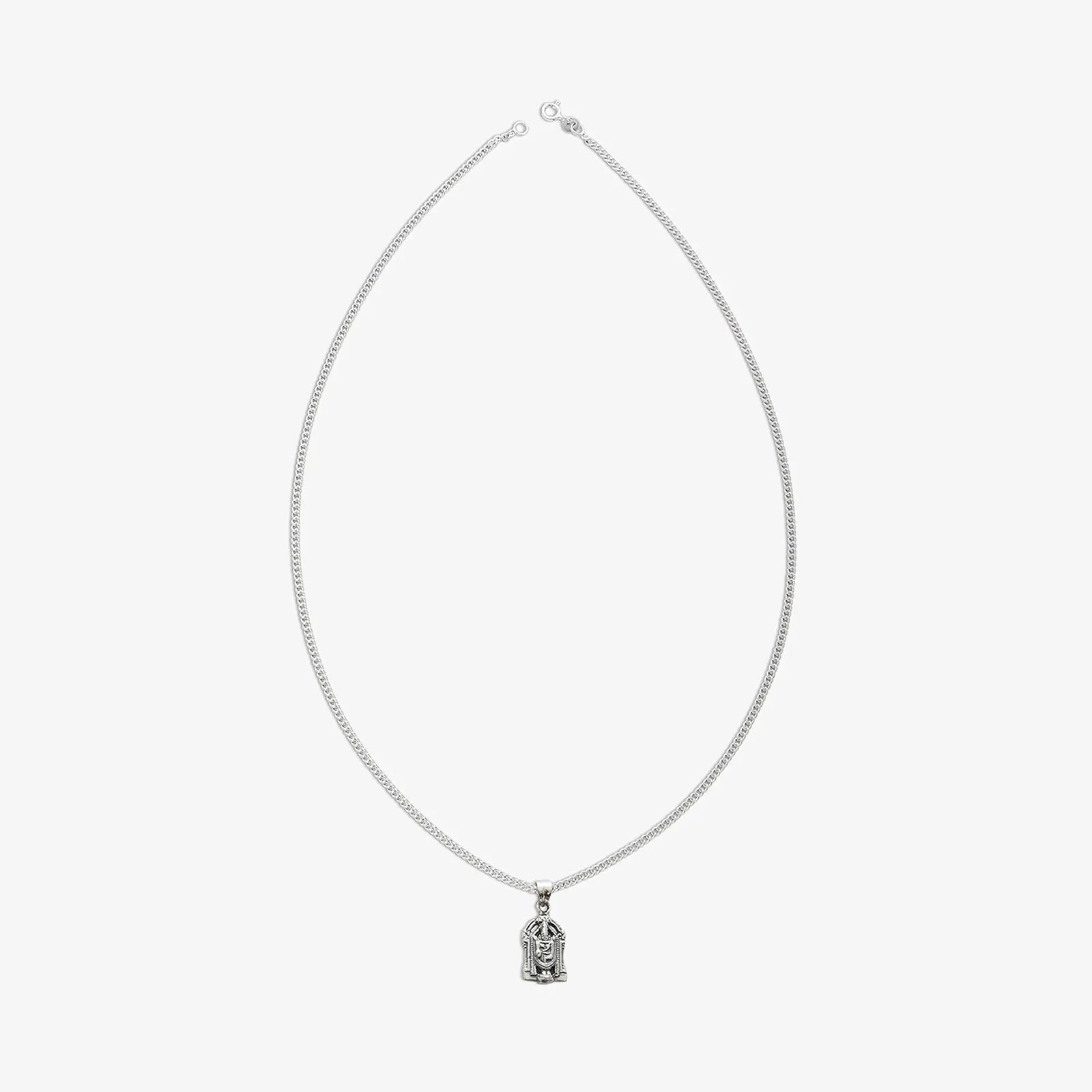 Pure Silver Tirupati Balaji Pendant - Tweov Jewels