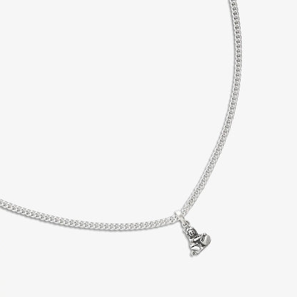 Laddu Gopal Silver Pendant Chain - Tweov Jewels
