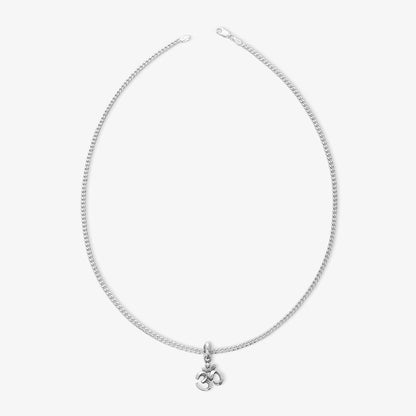 Silver Om Pendant with Spiritual Connection - Tweov Jewels