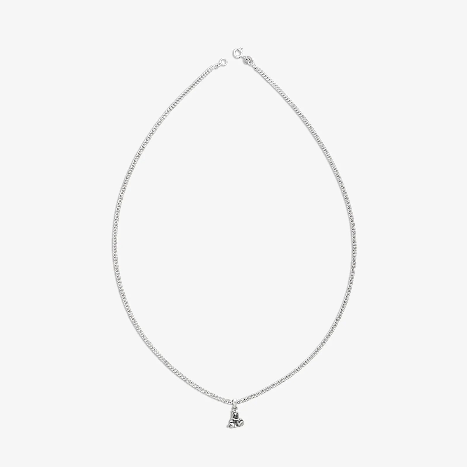 Laddu Gopal Silver Pendant Chain - Tweov Jewels