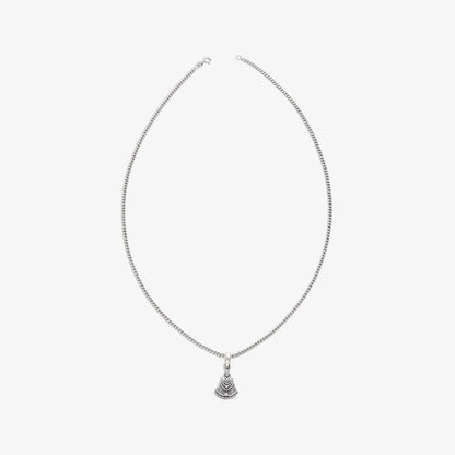 Pure Sterling Silver Khatu Shyam Locket - Tweov Jewels