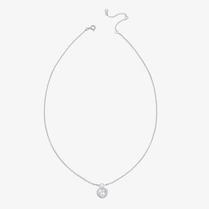Shiny Square Ad Silver Necklace - Tweov Jewels