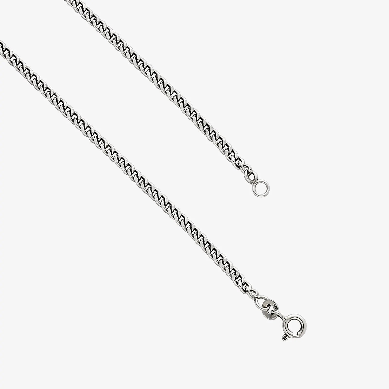 Pure Silver Lakshmi Maa Pendant Chain