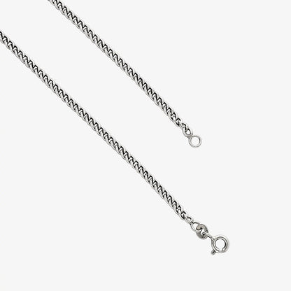 Pure Silver Lakshmi Maa Pendant Chain