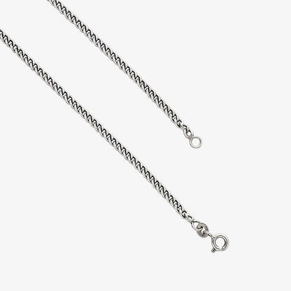 Shri Krishna Silver Pendant with Box Chain