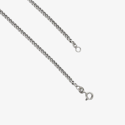 Bal Hanuman Silver Pendant with Silver Chain