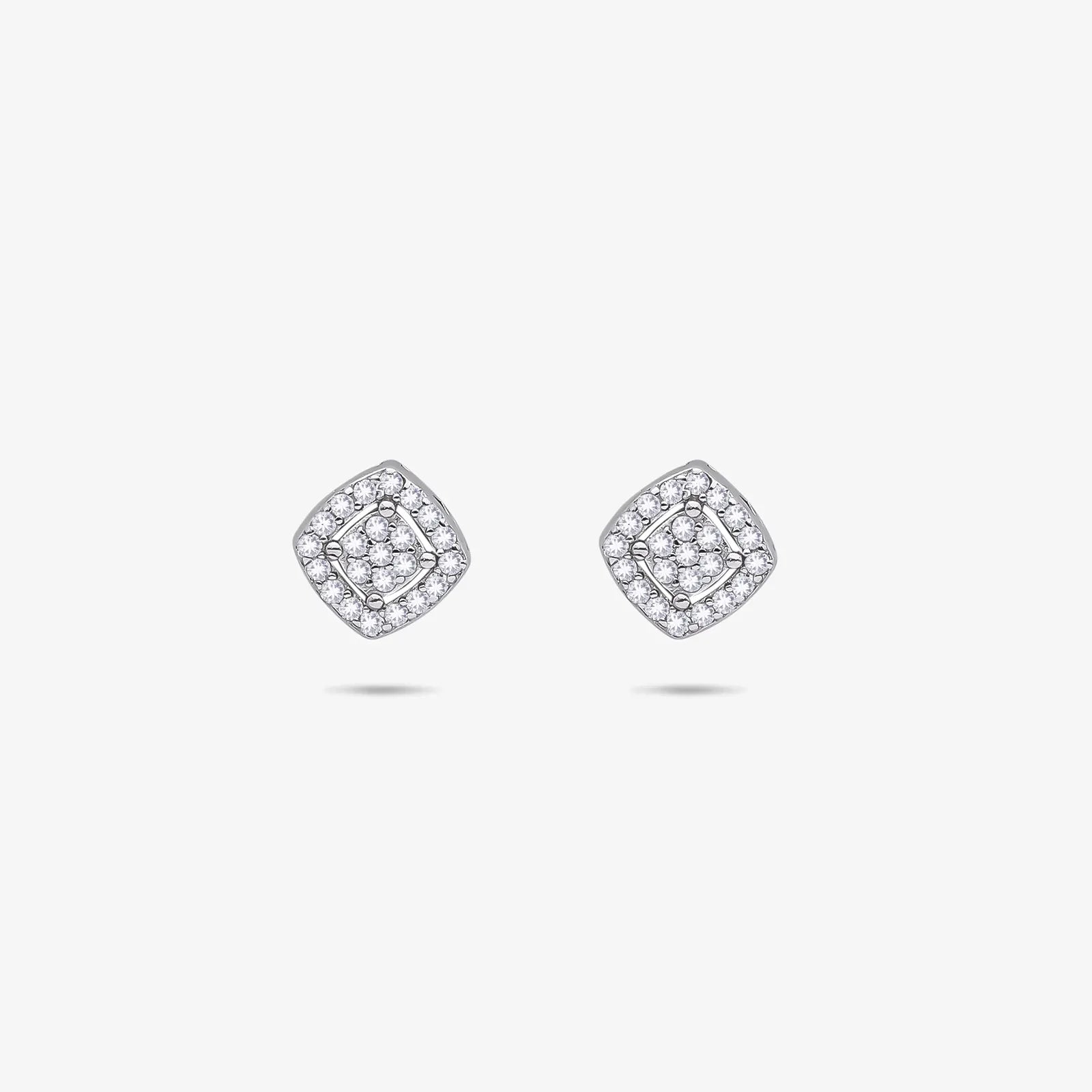 CZ Pendant & Stud Earrings Set for Women