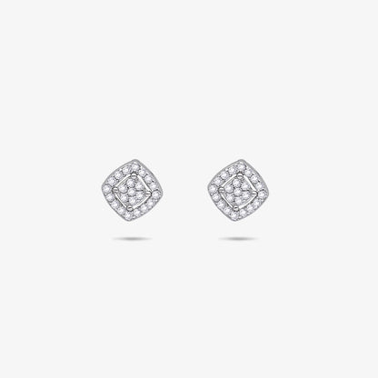 CZ Pendant & Stud Earrings Set for Women