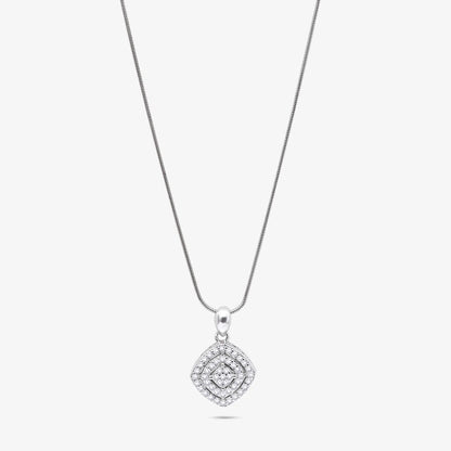 CZ Pendant & Stud Earrings Set for Women