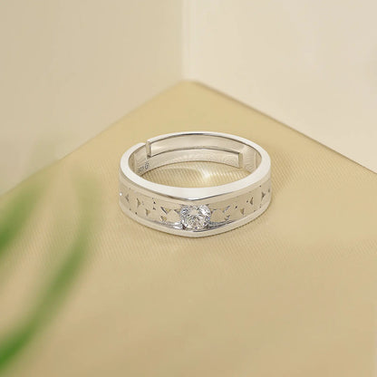 Cut-Out Band Ring for Women - Tweov Jewels