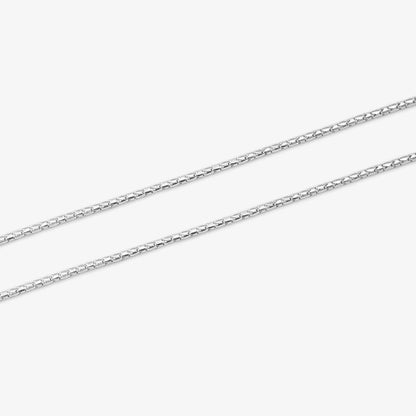 Silver Brick Style Chain - Tweov Jewels