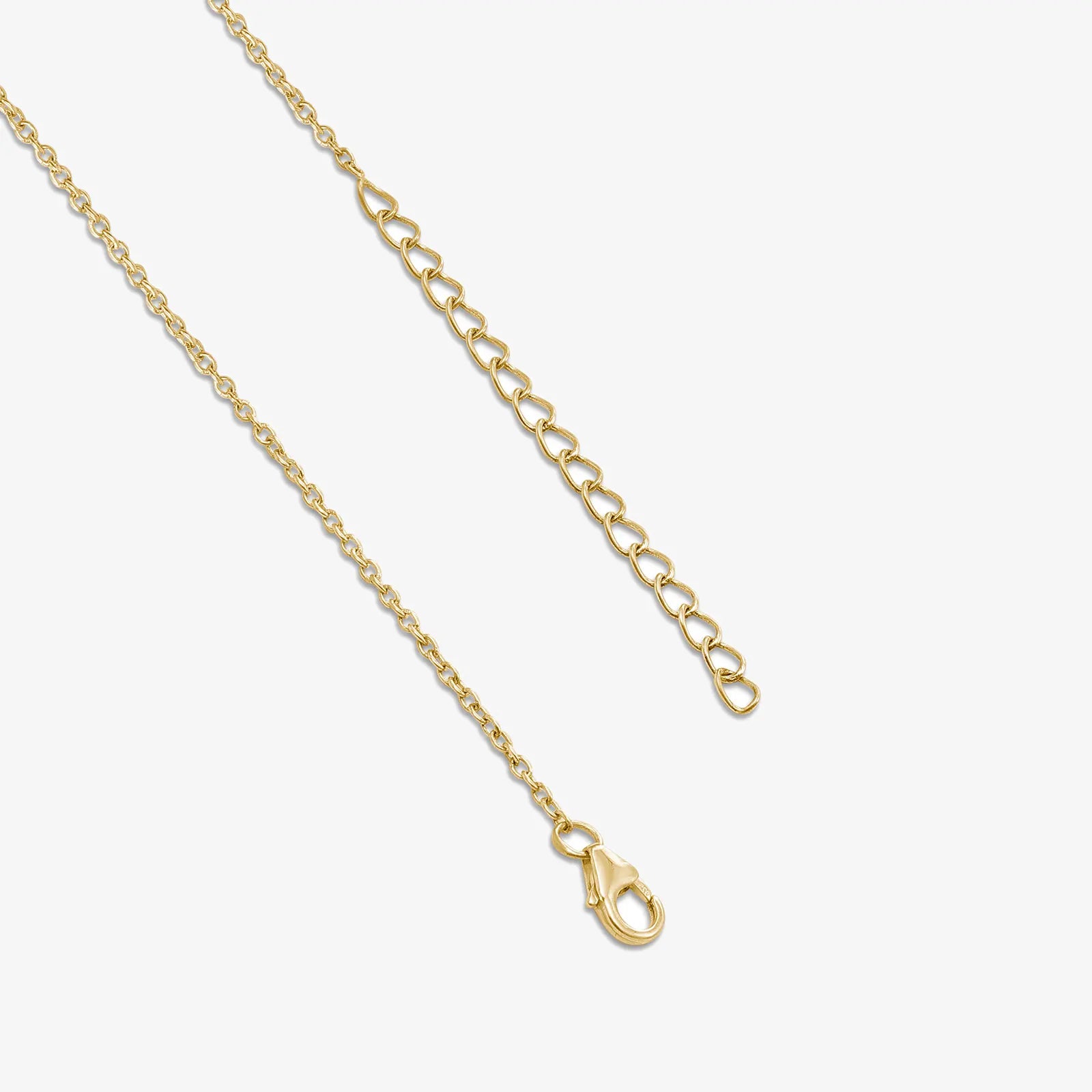 Gold Plated Pink Leaf Silver Necklace - Tweov Jewels