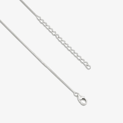 Infinity Pink Heart Silver Necklace - Tweov Jewels