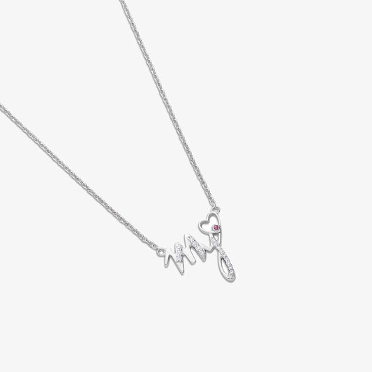 My Heart Silver Necklace - Tweov Jewels