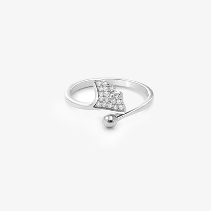 Shiny Silver Fishtail Ring for Women - Tweov Jewels