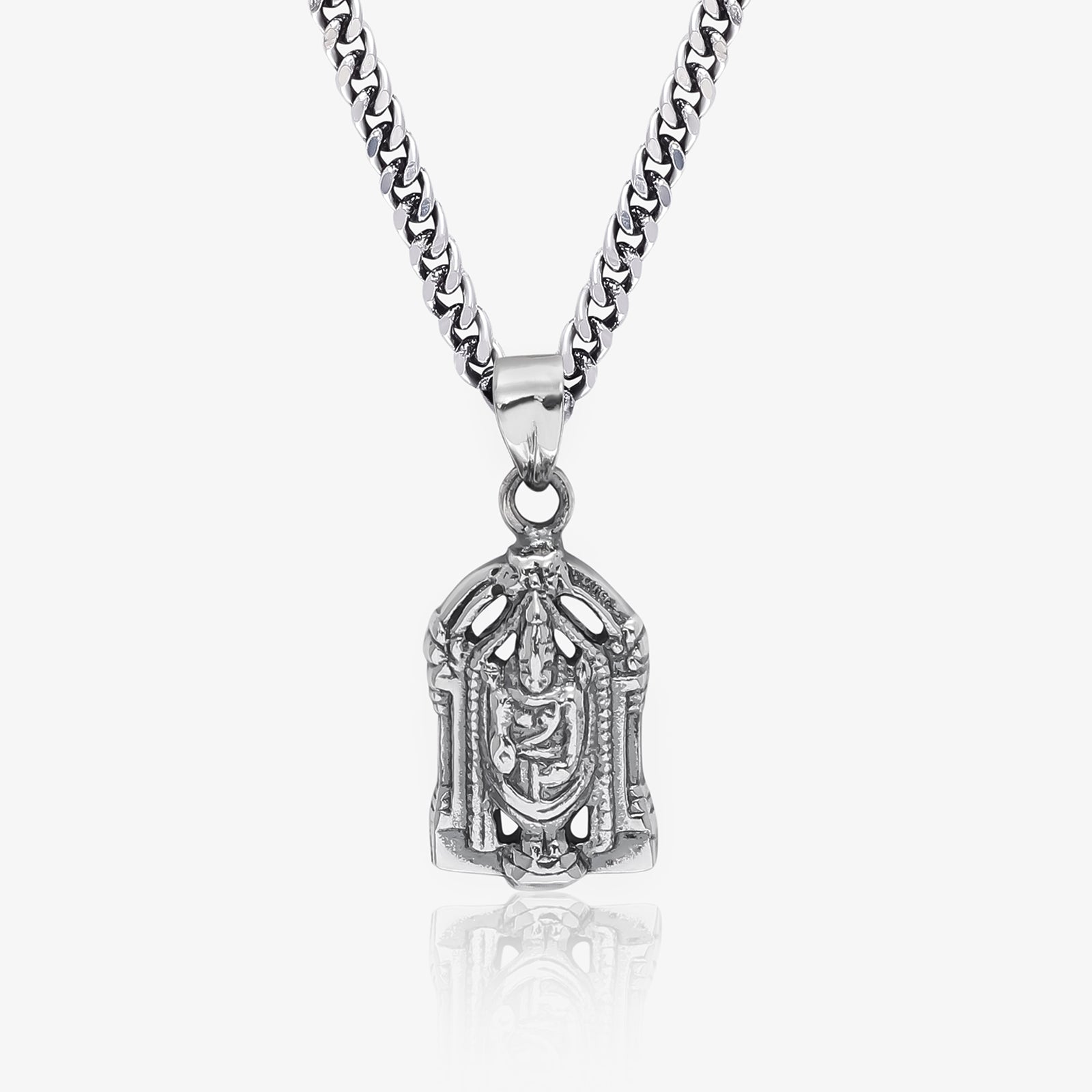 Pure Silver Tirupati Balaji Pendant