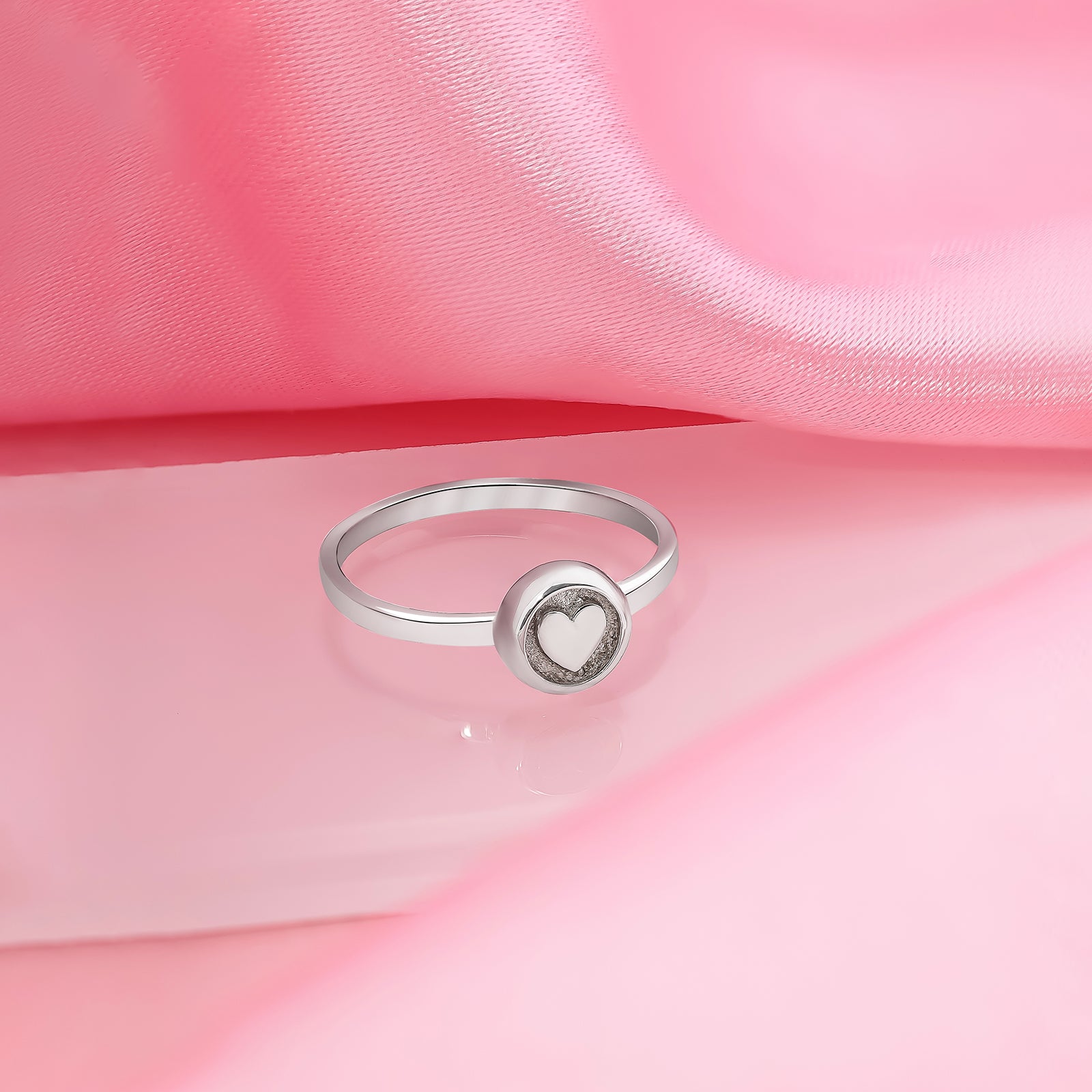Heart Silver Ring