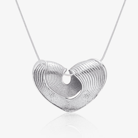 925 Sterling Silver Heart Pendant