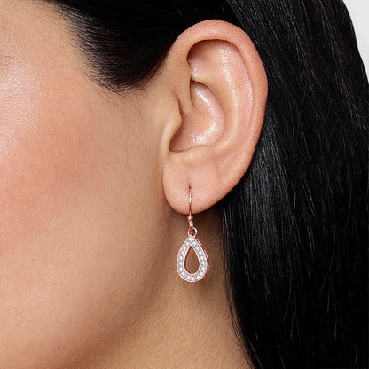 Pure Silver Earrings - Enriched With CZ Stones - Tweov Jewels