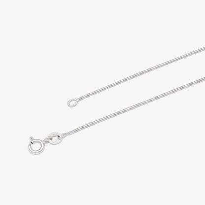 Ruby Red CZ Pendant Chain For Women – 925 Sterling Silver Rhodium Plated