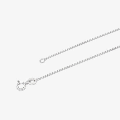 Emerald Pear Cut CZ Pendant Chain For Women – 925 Sterling Silver Rhodium Plated