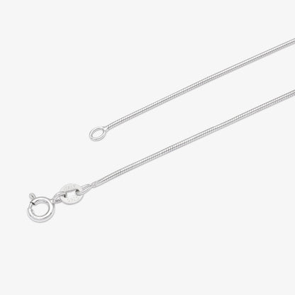 Blue Marquise Pendant Chain For Women – 925 Sterling Silver Rhodium Plated