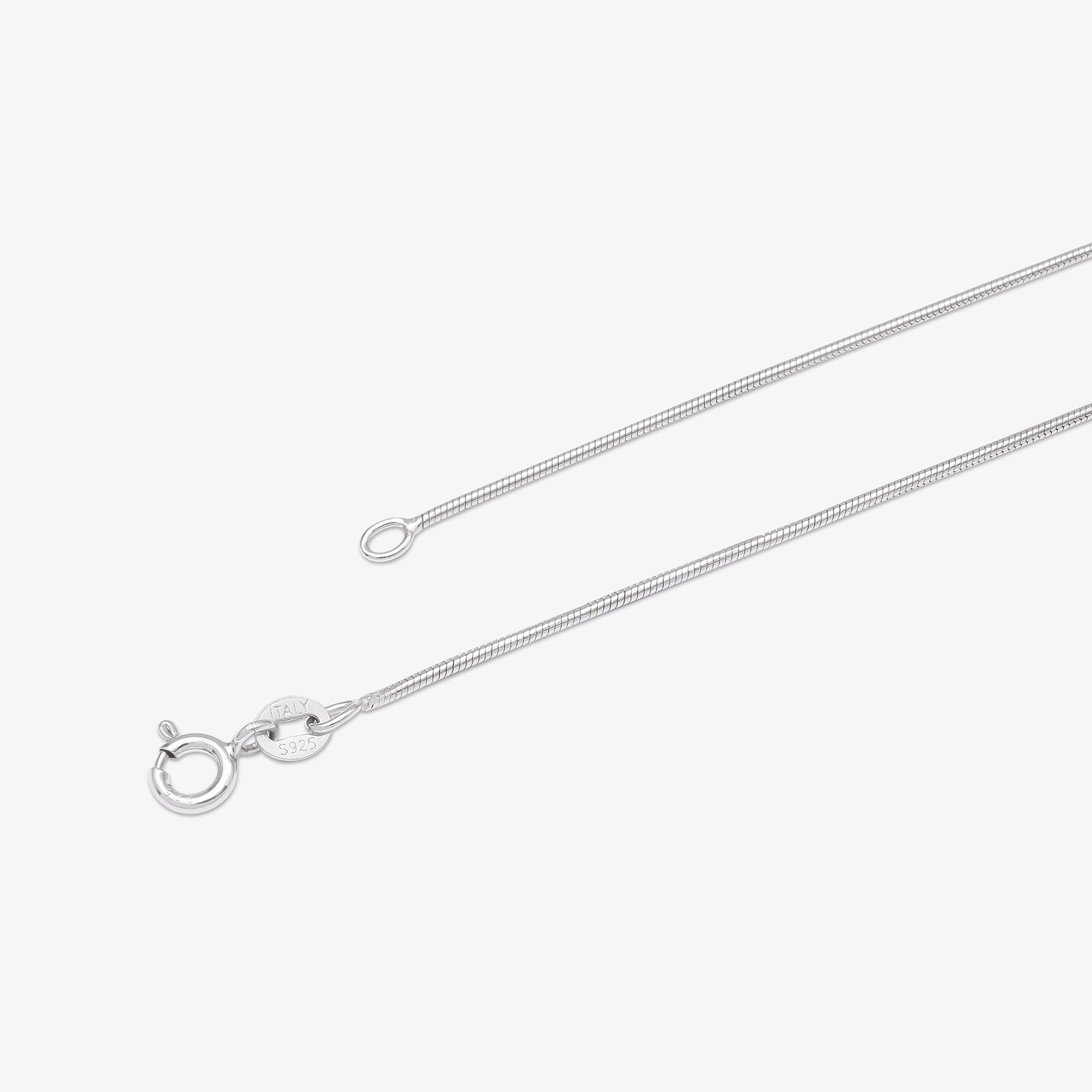 Round CZ Pendant Necklace For Women – 925 Sterling Silver Rhodium Plated