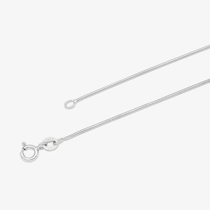 Yellow Oval Cut CZ Pendant Chain For Women – 925 Sterling Silver Rhodium Plated