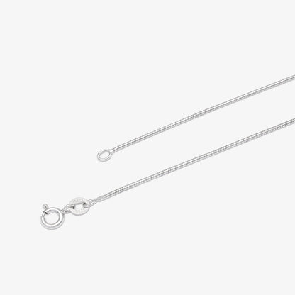 Heart CZ Bezel Pendant Necklace For Women – 925 Sterling Silver Rhodium Plated