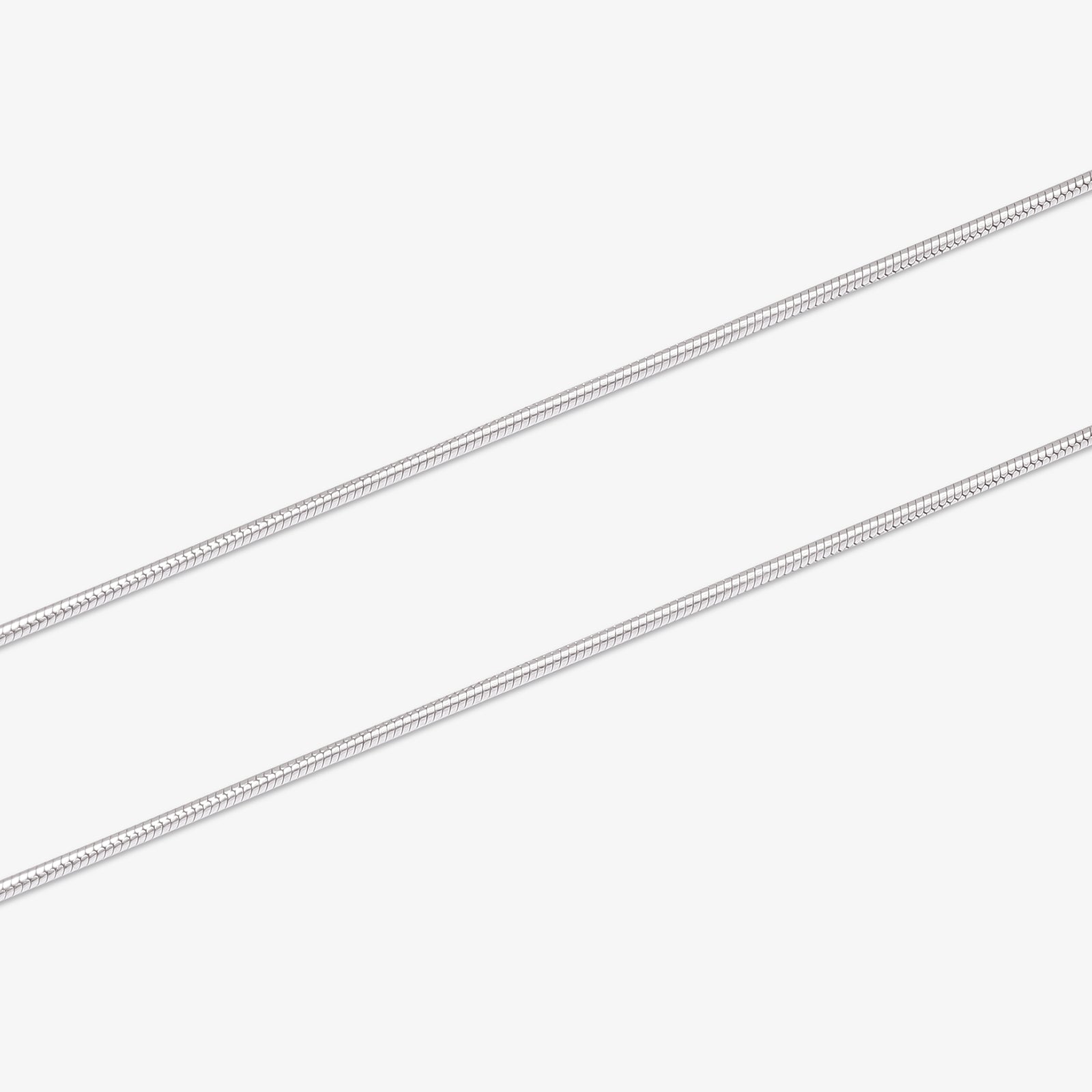 Oval CZ Bezel Pendant Necklace For Women – 925 Sterling Silver Rhodium Plated